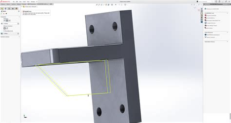 solidworks sheet metal rib|solidworks rib not bounded properly.